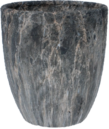 Keramični okrasni lonec z marmornim učinkom 20,5 × 20,5 × 23 cm