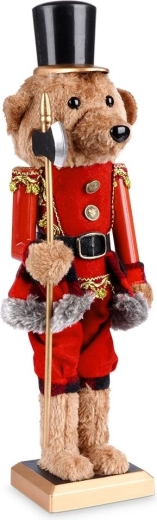 Christmas bear figurine 39 cm