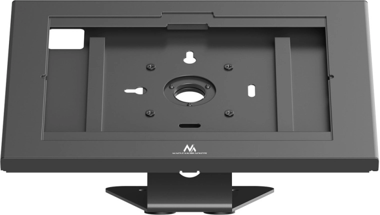 Maclean MC-956 advertising tablet stand for 12.4–13-inch tablets, black