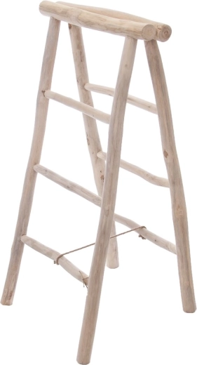 Dekorativna lestev iz tikovega lesa 50 × 50 × 100 cm