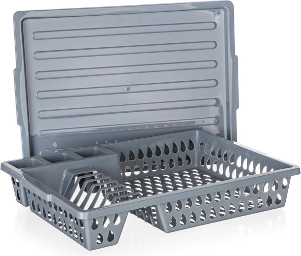 The tray catches dripping water