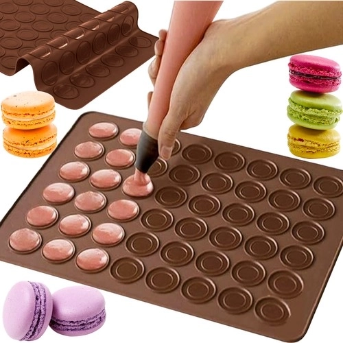 Silicone Mat for Macarons and Cookies