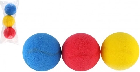 Pene žogice za soft tenis 7 cm 3 kosi