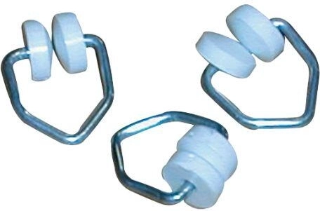 T drsnik za zavese za kovinske vodila (25 kosov)