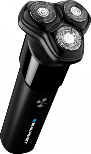Three rotary heads for a smooth shave
