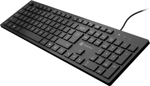 Tiho, natančno tipkanje s chiclet tipkami