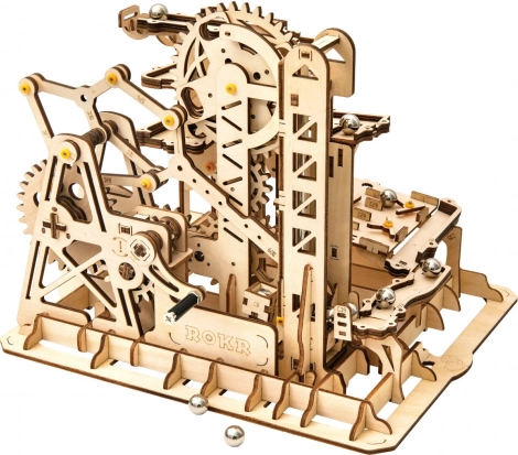 ROKR lesena frnikolska steza – mehanska sestavljanka Climber 3D puzzle