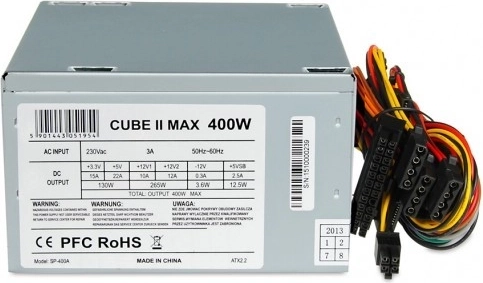 Napajalnik 400W Cube II z 12 cm ventilatorjem