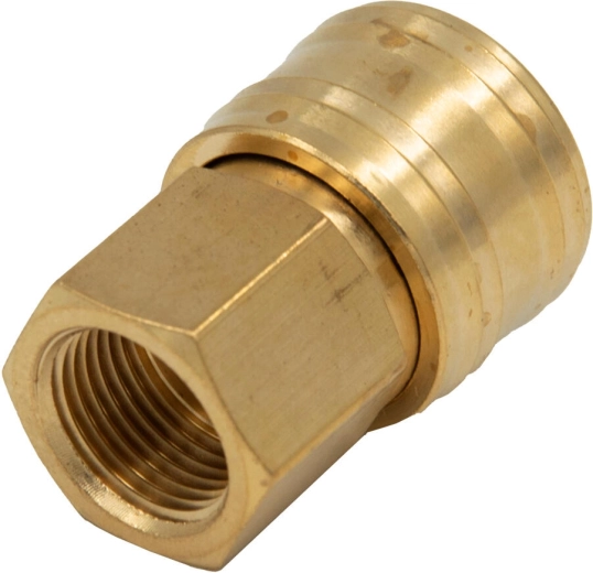 Hitri spoj z notranjim navojem 3/8" iz medenine