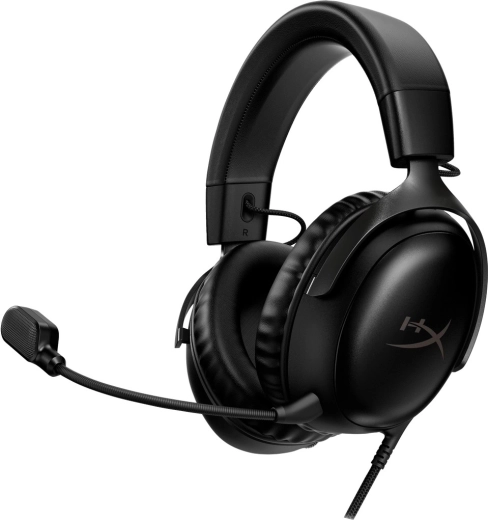 Hyperx cloud iii črne gaming slušalke z mikrofonom