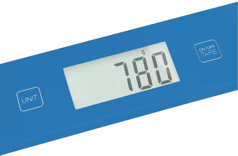 Velik LCD-zaslon in funkcija tare
