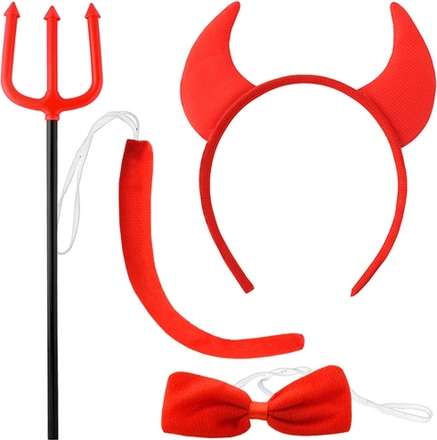 Complete 4-in-1 set for a quick costume change