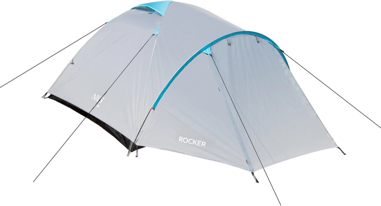 Turistični šotor NILS Camp Rocker siv