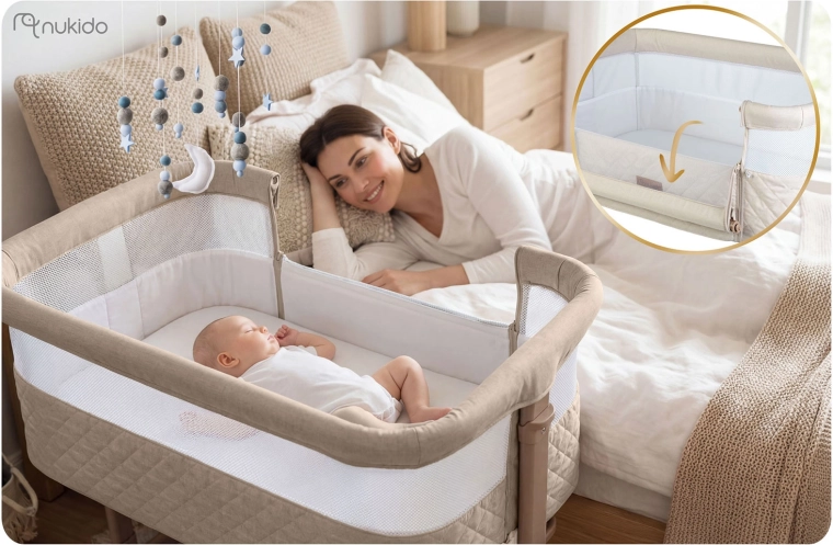 Varen dostop ob postelji