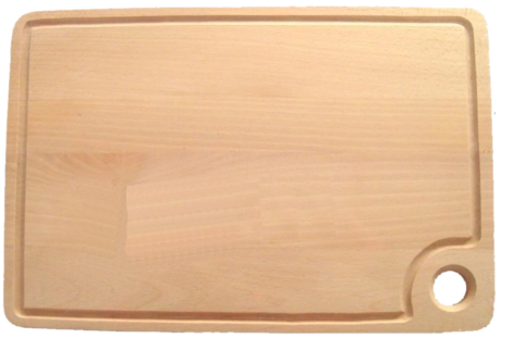 Kuhinjska deska iz bukovega lesa 45 × 30 cm