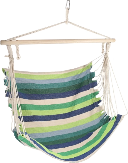 Brazilski viseči stol NILS Camp zelen