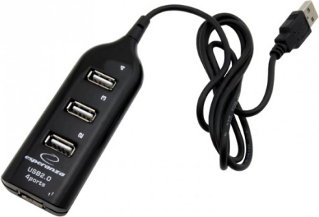 USB razdelilnik 4-portni 2.0 ESPERANZA EA116