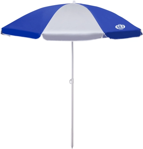 Plažni senčnik 160 cm temno moder NILS Camp