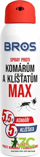Repelentni sprej proti komarjem in klopom 90 ml MAX BROS