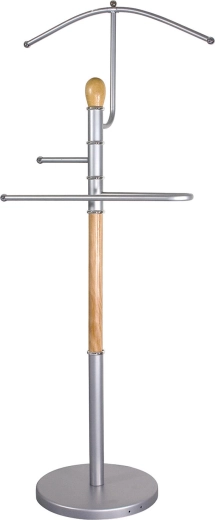 Nemi sluga RONNIE krom/svetel les 46 × 27 × 107 cm