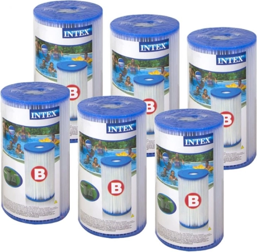 Komplet filtrov Intex Tip B 6 kosi