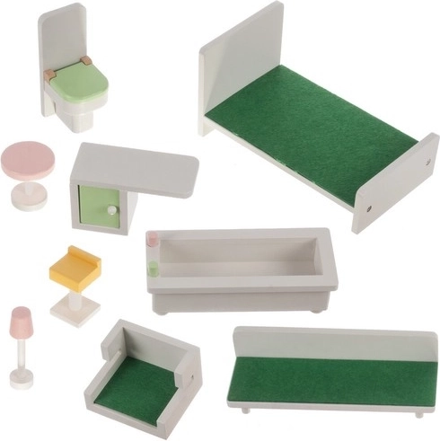 Furniture and accessories included