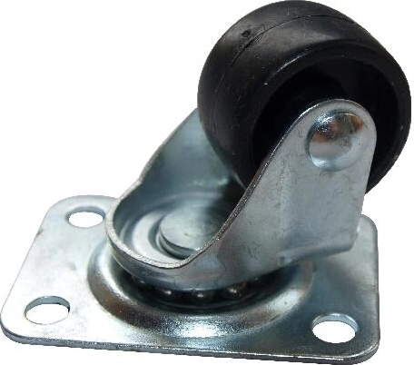 Vrtljiva pohištvena kolesca 25 mm, komplet 4 kos