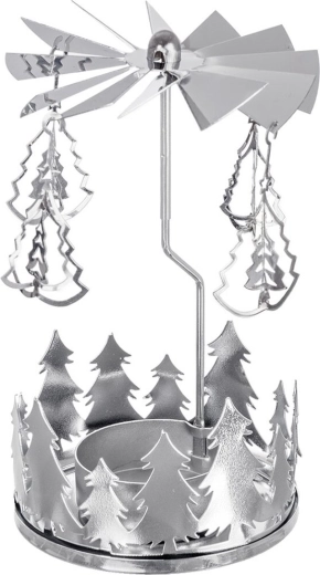 Christmas Tree Angel Chimes for a Tealight Candle