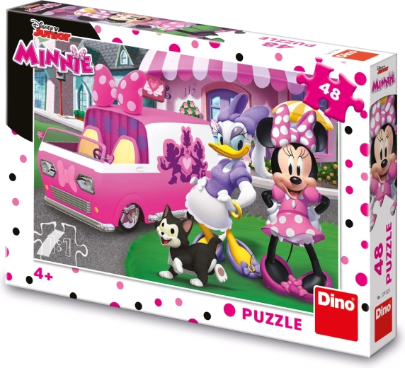 Minnie and Daisy Puzzle 48 Pieces