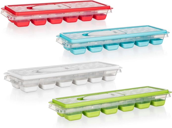 Posoda za ledene kocke z pokrovom in polnilno odprtino CULINARIA