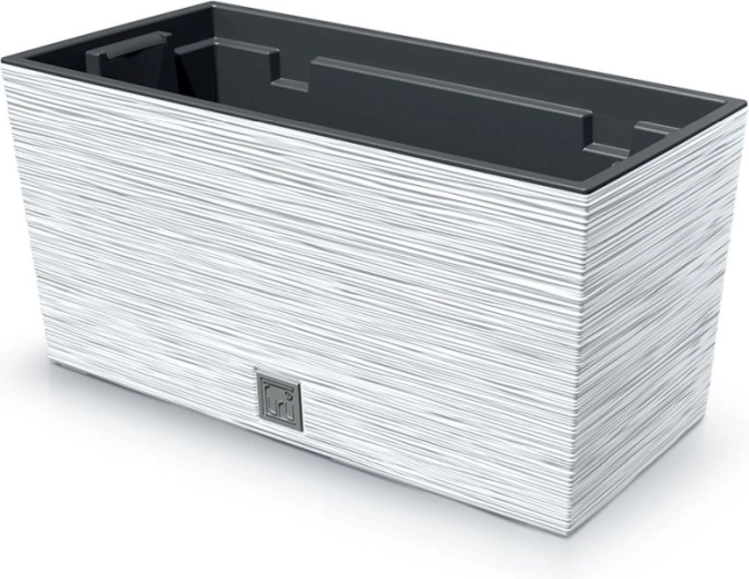 Teksturiran korito Furu Case 39,5 cm – belo