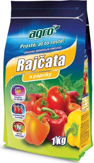 Organsko-mineralno gnojilo za paradižnik in papriko 1 kg