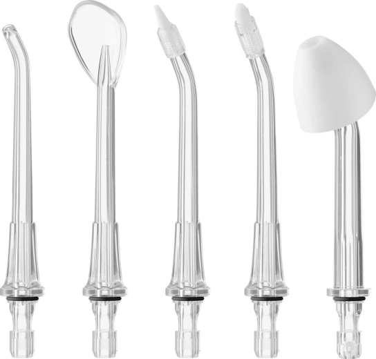 Five specialized nozzles