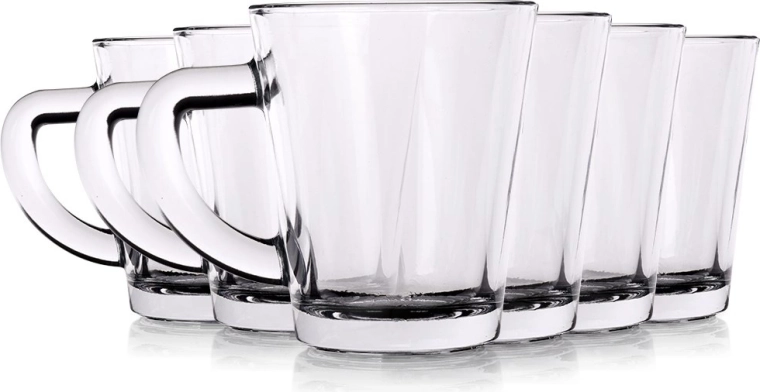 Kozarci za espresso 70 ml, set 6 kosov
