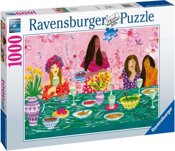 Ravensburger sestavljanka Ženski brunch 1000 koščkov