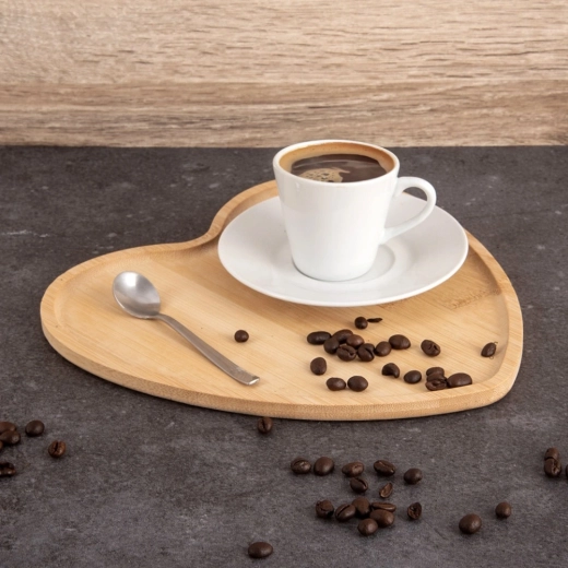 Dekorativna srčasta oblika za učinkovito serviranje