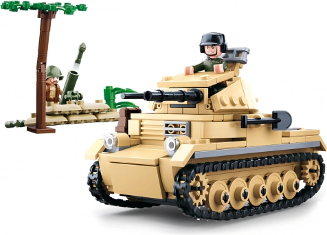 Gradnik Sluban WWII Nemški Tank Panzer II