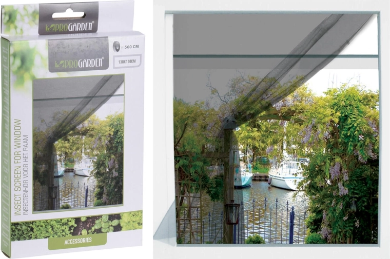 Magnetno okensko protiinsektno mrežo 150 × 130 cm