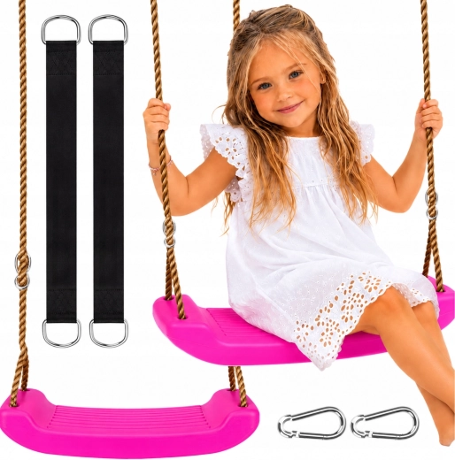 Otroška vrtna gugalnica Swing-y, rožnata