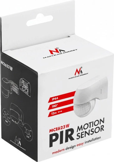 IP44 protection rating for indoor and sheltered outdoor use
