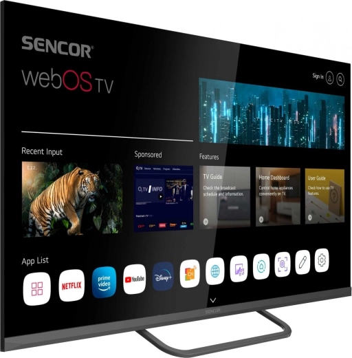 Smart webOS – hiter dostop do aplikacij