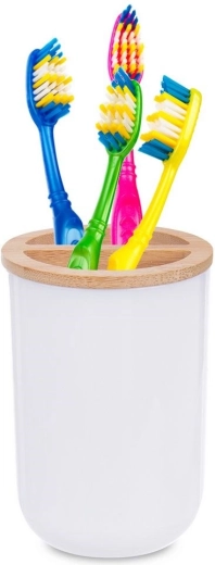 Divided lid for organized storage