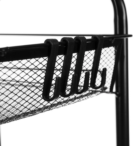 Mobility, brakes, and practical extra hooks