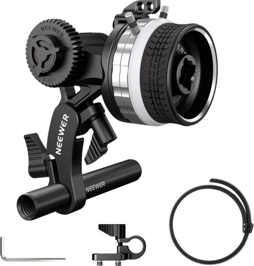 Neewer mini follow focus PG001 z omejevalniki A/B