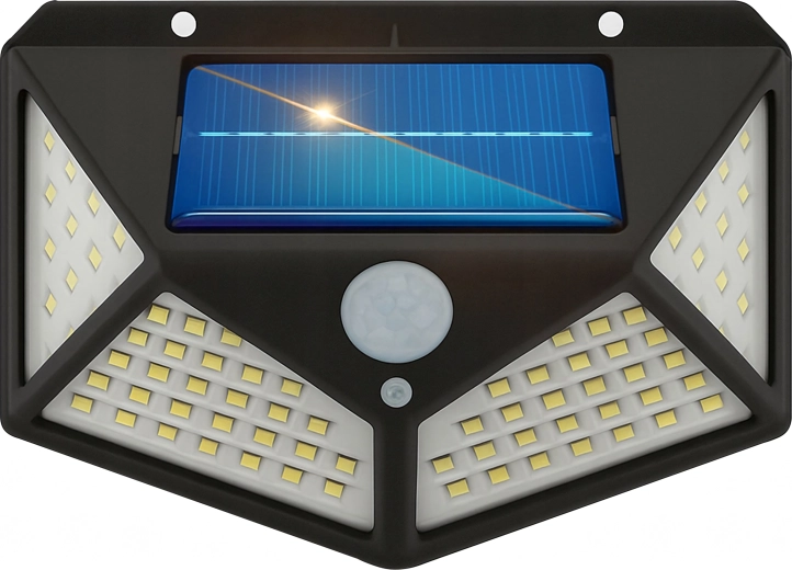 Širokokotna osvetlitev s 100 LED