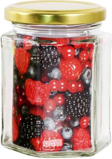 Kozarec za vlaganje z navojnim pokrovčkom TORO 278 ml