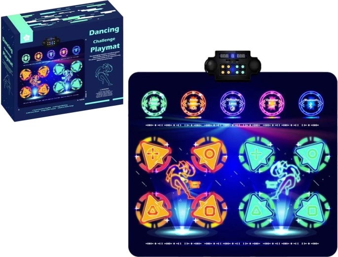 Interactive Dancing Challenge dance mat for 2 players