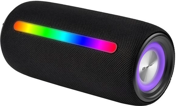 Tracer Stripe TWS Bluetooth zvočnik z RGB, črn