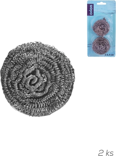 Kovinska žična gobica 6,5 cm (2 kosa)
