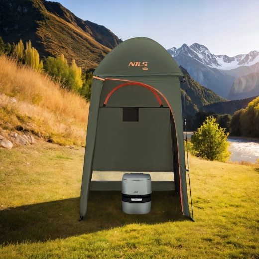 Zasebnost in prostor za prho, preoblačenje in WC